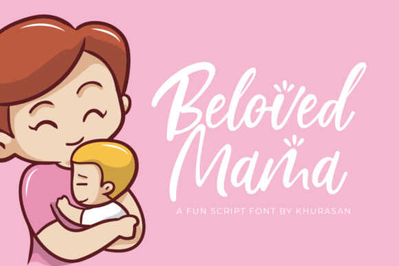 Beloved Mama: A Delicate Script for Creative Projects