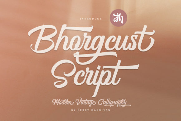 Bhorgcust: A Bold Handwritten Font