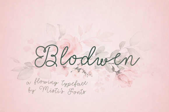Blodwen: A Luxurious Script Font