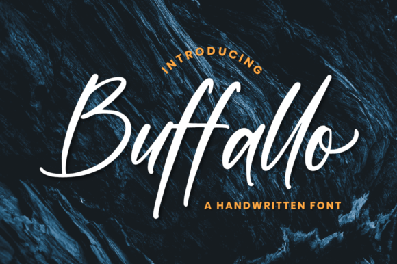 Buffallo: A Handwritten Font for Editorial Design