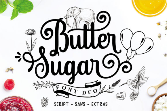 Butter Sugar: A Stylish Handwritten Font