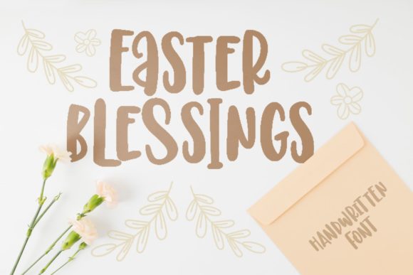 Easter Blessings Font: Quirky & Joyful