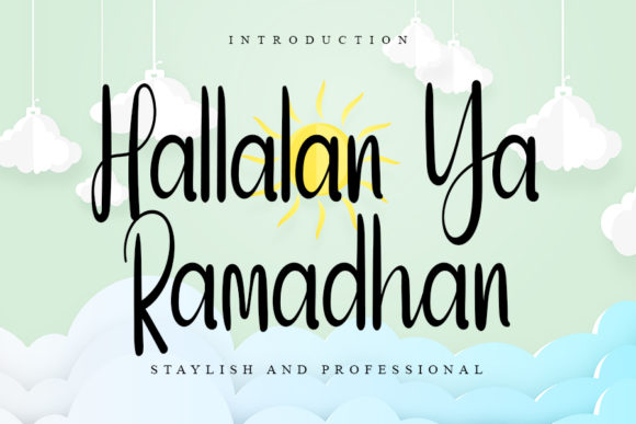 Hallalan Ya Ramadhan Font Review