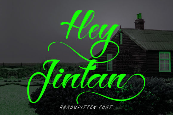 Hey Jintan Font for Creative Projects