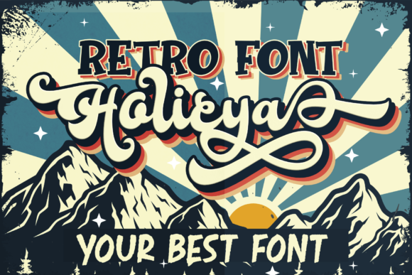 Holicya: A Bold Handwritten Font for Crafters