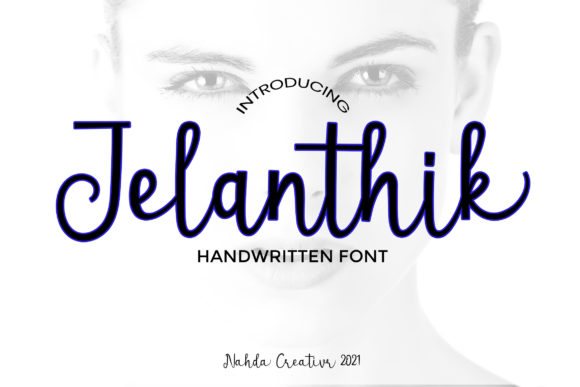 Jelanthik: A Refined Script Font