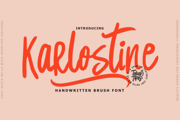 Karlostine: A Font That Speaks Clearly
