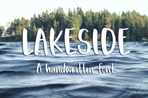 Lakeside: A Handwritten Font for Creative Expression