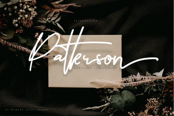 Patterson: A Font for Creative Campaigns