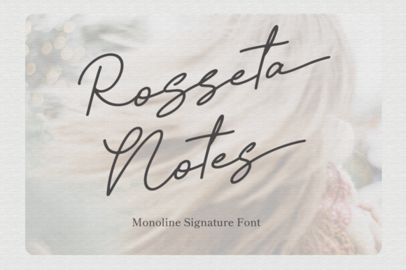 Rosseta Notes: A Whimsical Script Font