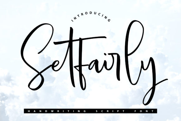 Setfairly: A Stylish Script Font