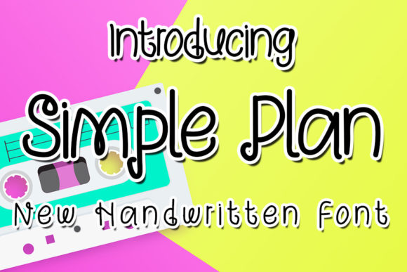 Simple Plan Font for Web Design