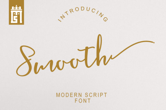 Smooth: A Flowing Typeface for Elegant Design