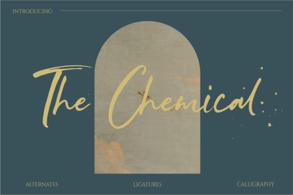 The Chemical: A Handwritten Font for Web Design