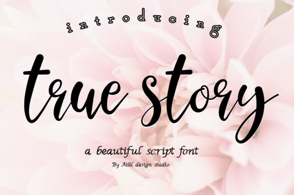 True Story Font for Business