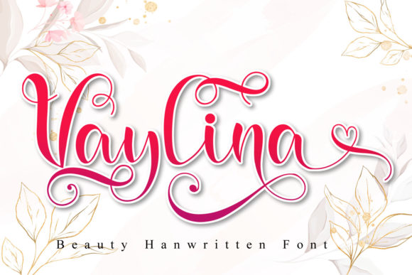 Vaylina: A Romantic Script Font