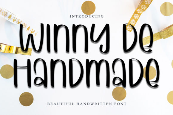 Winny De Handmade: A Whimsical Script Font